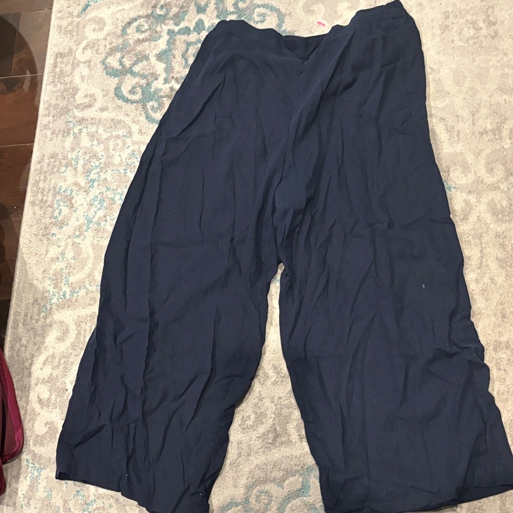 Madewell Dark Blue Relaxed Pants